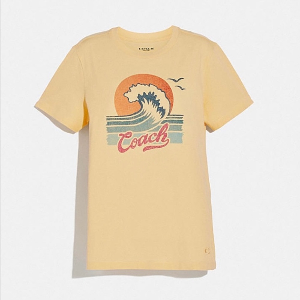 Coach Waves Tee
